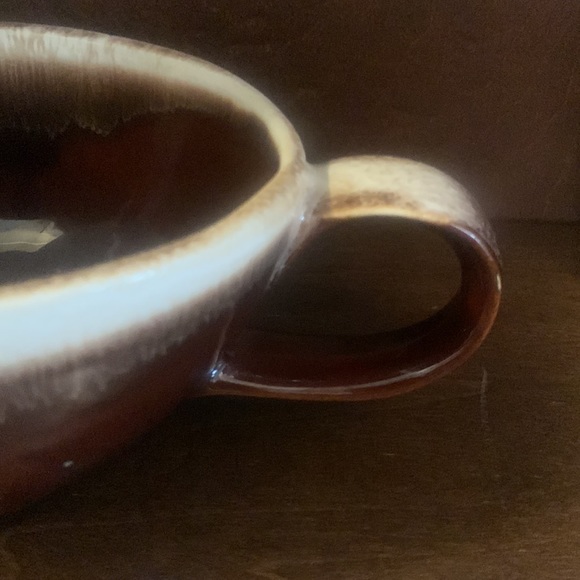 McCoy Pottery Brown Glaze Gravy Boat - Picture 3 of 5